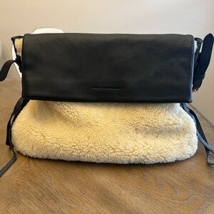 NEW Aimee Kestenberg Bali Hobo in Natural Shearling